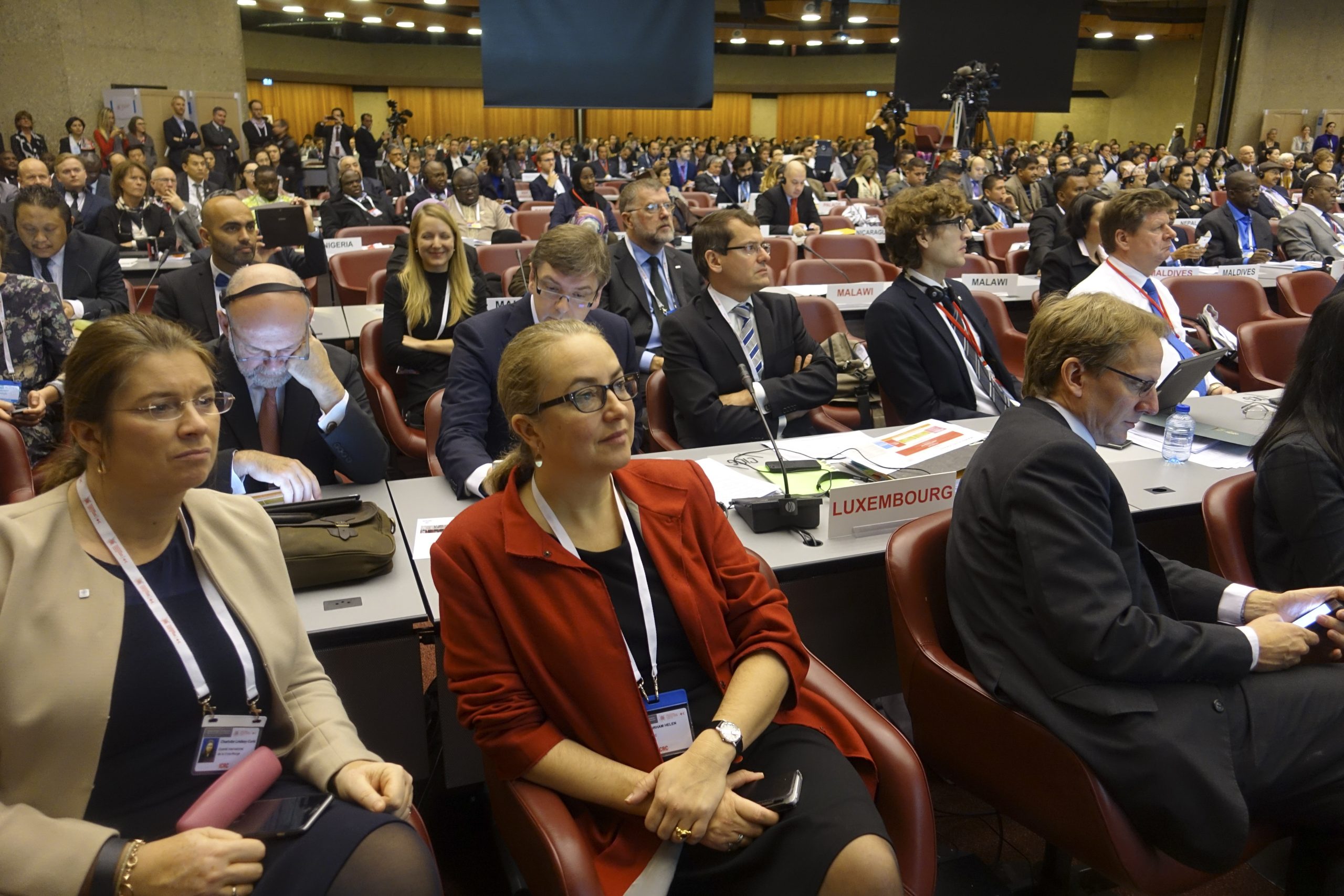 Geneva. 32nd international conference of the Red Cross and the Red Crescent.